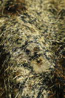 1980-90s leopard shaggy jacket