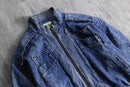 late 1980-90s chemical wash denim blouson