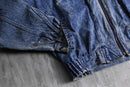 late 1980-90s chemical wash denim blouson