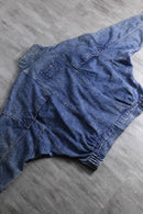 late 1980-90s chemical wash denim blouson