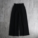 2000s wide easy pleats pants