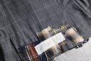 "Re:make" mixed fabric tweed tailored jacket