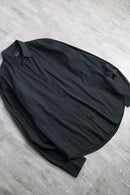 "Armani Jeans" italian fabric black dress shirt