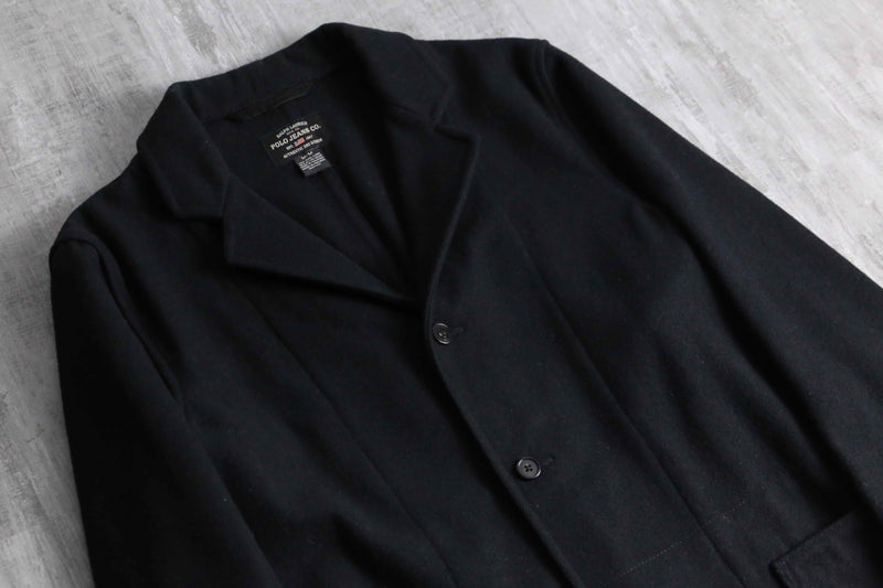 1990-00s Polo Jeans melton wool 3B jacket