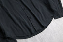 "Armani Jeans" italian fabric black dress shirt