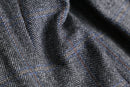 "Re:make" mixed fabric tweed tailored jacket