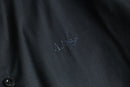 "Armani Jeans" italian fabric black dress shirt