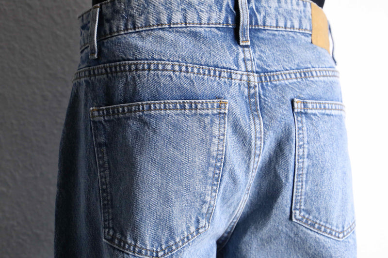 4pocket buggy straight denim cargo
