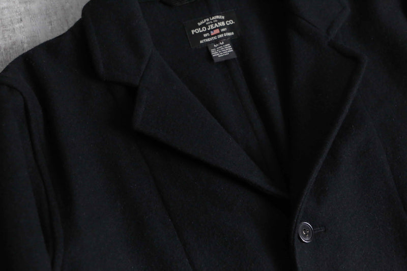 1990-00s Polo Jeans melton wool 3B jacket