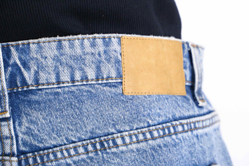 4pocket buggy straight denim cargo