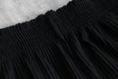 2000s wide easy pleats pants