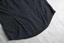 "Armani Jeans" italian fabric black dress shirt