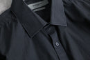 "Givenchy" black cotton dress shirt