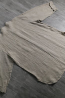 1990s FLAX by Jeanne Engelhart band color stripe linen shirt
