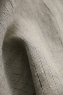 1990s FLAX by Jeanne Engelhart band color stripe linen shirt
