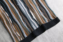 "Abercrombie & Fitch" textured stripe knit polo