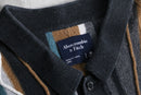 "Abercrombie & Fitch" textured stripe knit polo