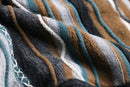 "Abercrombie & Fitch" textured stripe knit polo