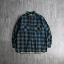 late 1970-80s Powr House print nel shirt