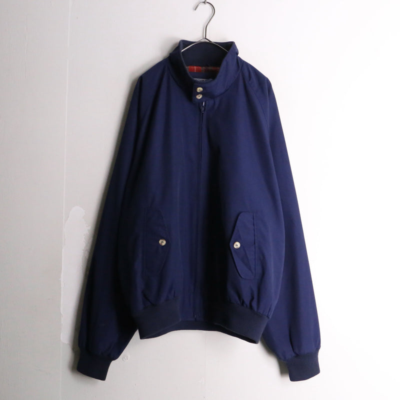 “LANDS’END” navy harrington  jacket