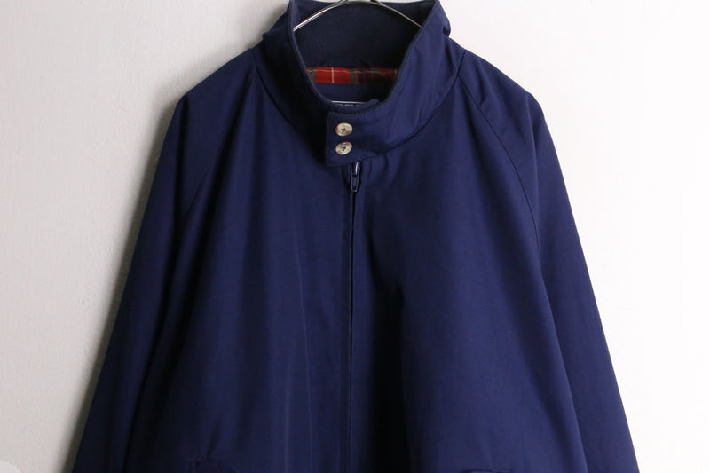 “LANDS’END” navy harrington  jacket