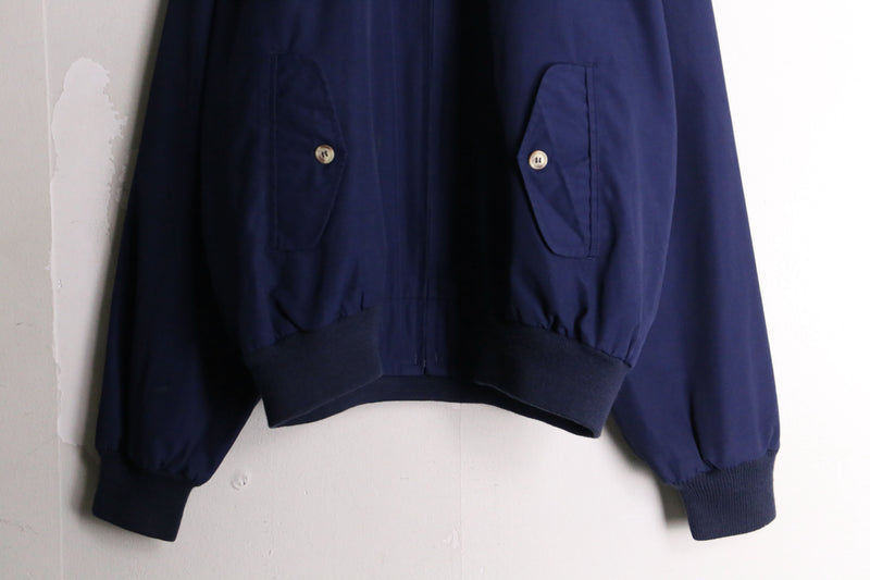 “LANDS’END” navy harrington  jacket