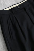 1990s BACHRACH 2tuck wide slacks made in Italy