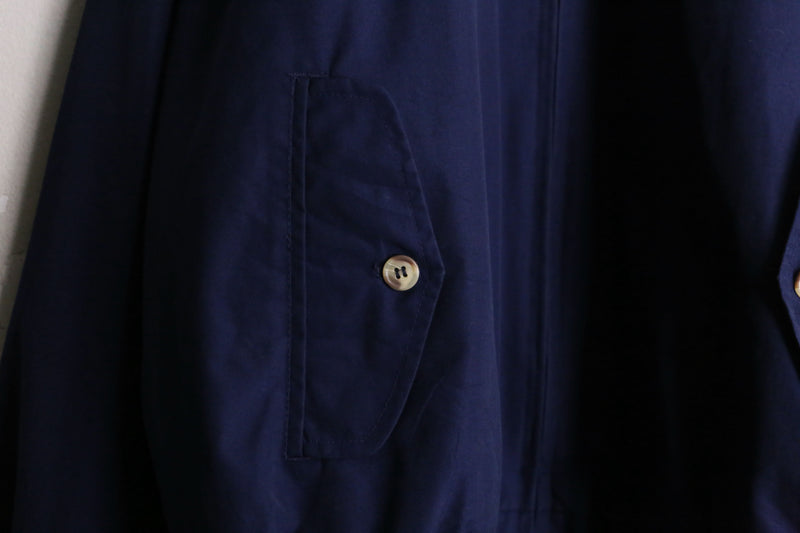 “LANDS’END” navy harrington  jacket