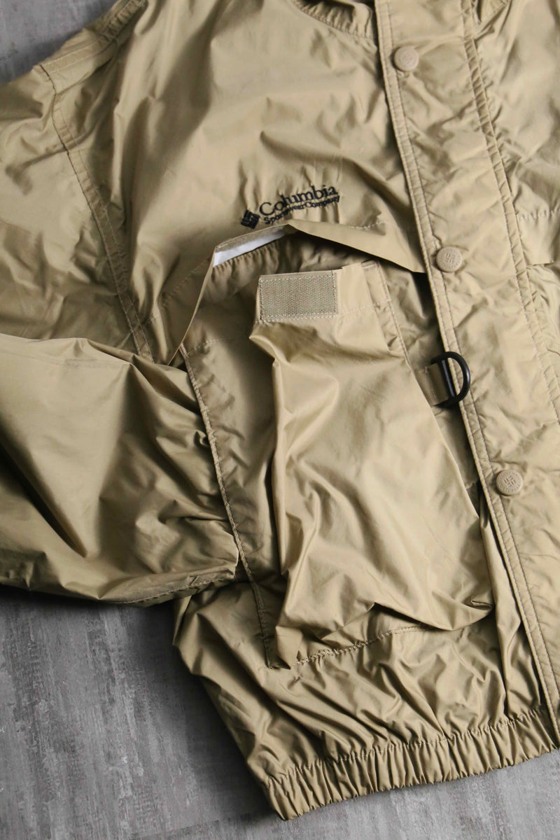 1990s Columbia wading packable fly fishing jacket