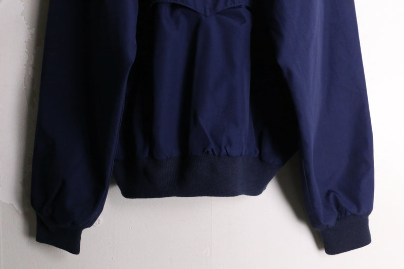 “LANDS’END” navy harrington  jacket