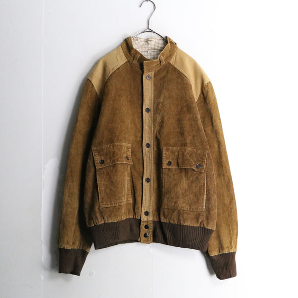 color switch corduroy jacket