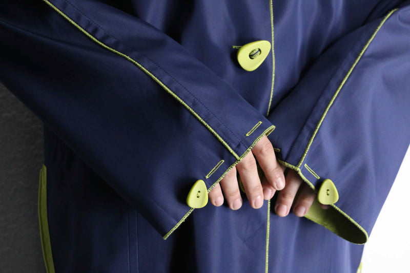 reversible foodie coat