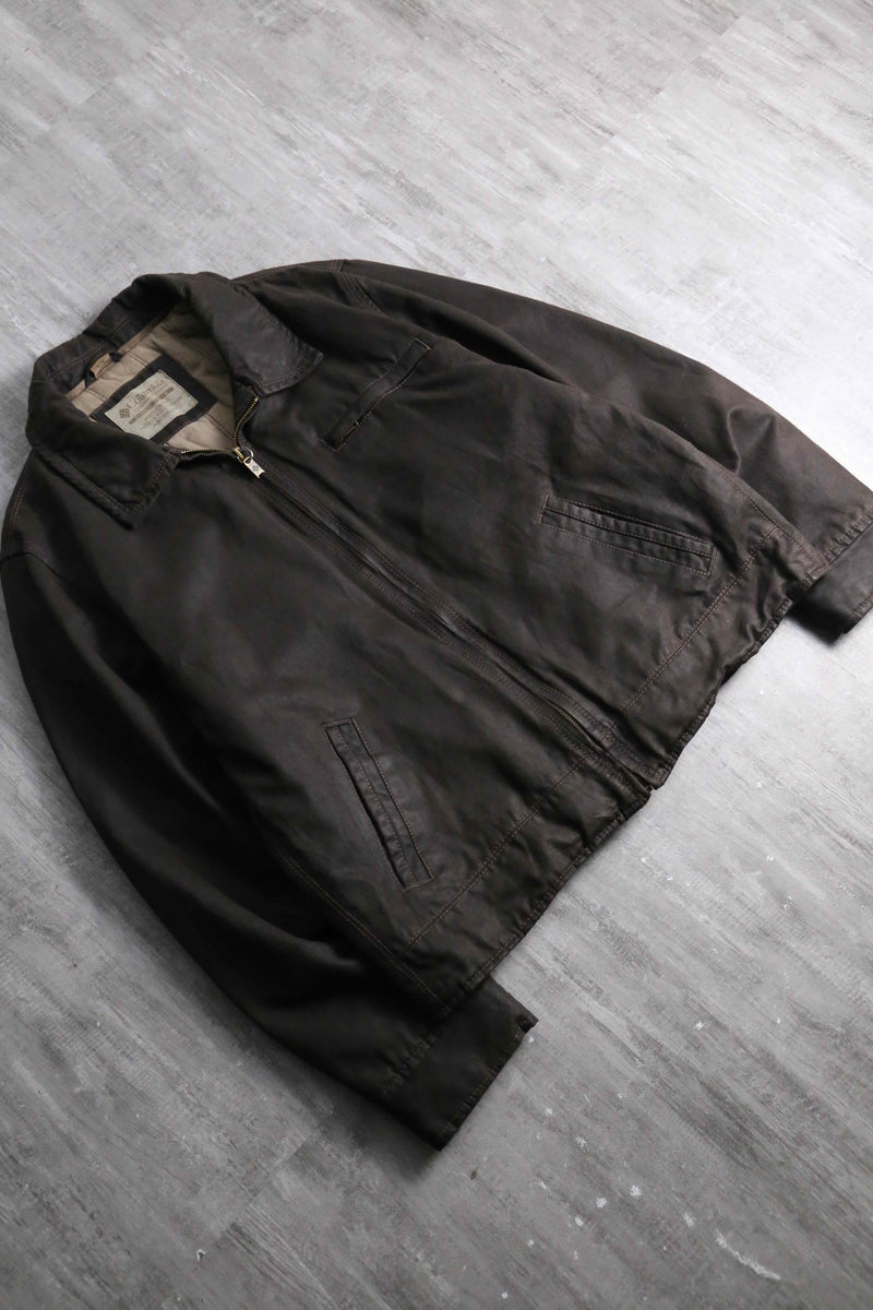 1990-00s Columbia cotton poly zip jacket