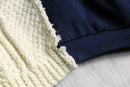 "Re:make" fisherman knit docking jacket