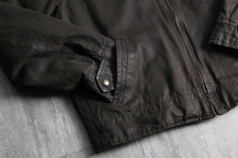 1990-00s Columbia cotton poly zip jacket