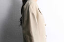 Ivory linen coat