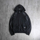 2000s Reebok technical asymmetry hoodie