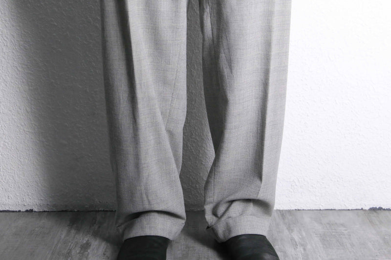 “Polo by RL” glen check wide slacks