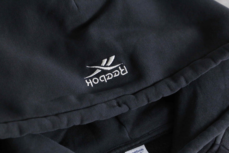 2000s Reebok technical asymmetry hoodie