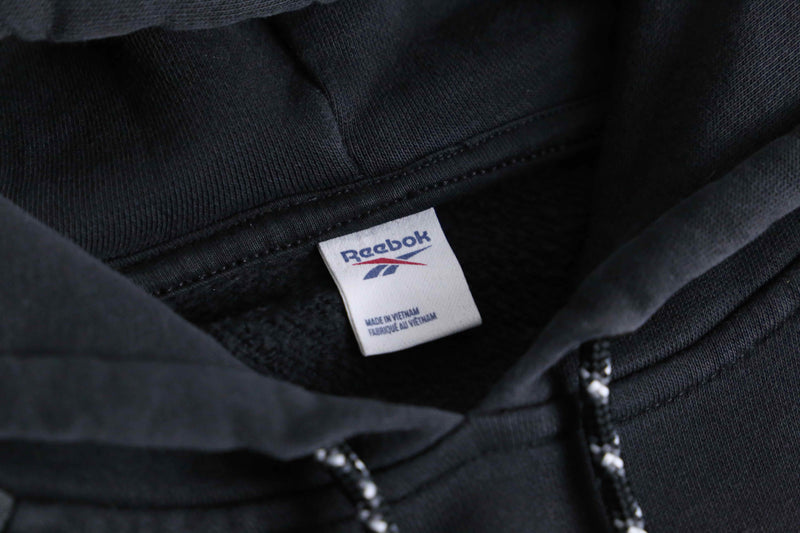 2000s Reebok technical asymmetry hoodie