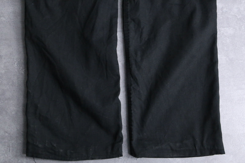 black duck fabric double zip cargo pants