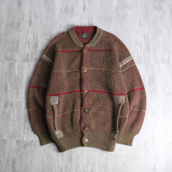 alpaca blend wool knit cardigan