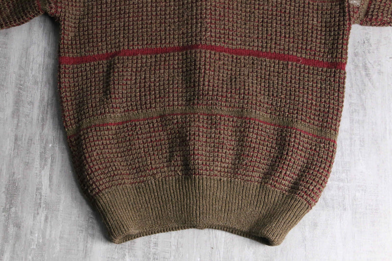 alpaca blend wool knit cardigan