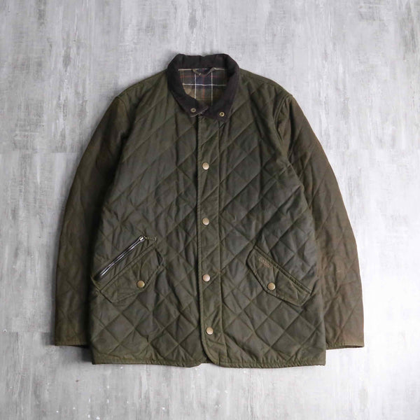 “BARBOUR”oiled quilting jacket