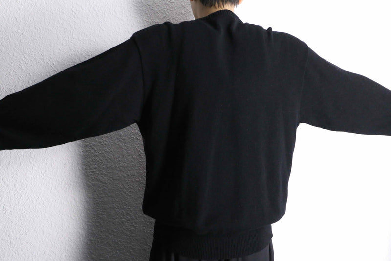 front argyle check pattern knit