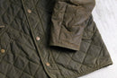 “BARBOUR”oiled quilting jacket