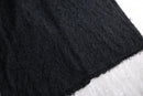 long pile shaggy open front knit