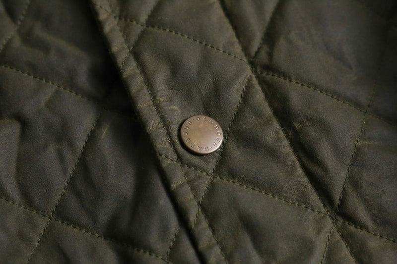 “BARBOUR”oiled quilting jacket