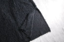 long pile shaggy open front knit