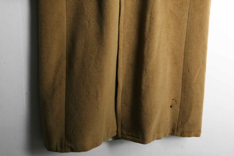 1980-90s vintage giorgio armani cashmere mix wool chester coat